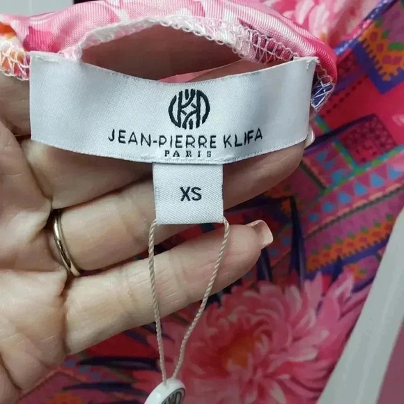 Jean-Pierre Klifa Pink Floral Maxi Dress - Picture 4 of 8